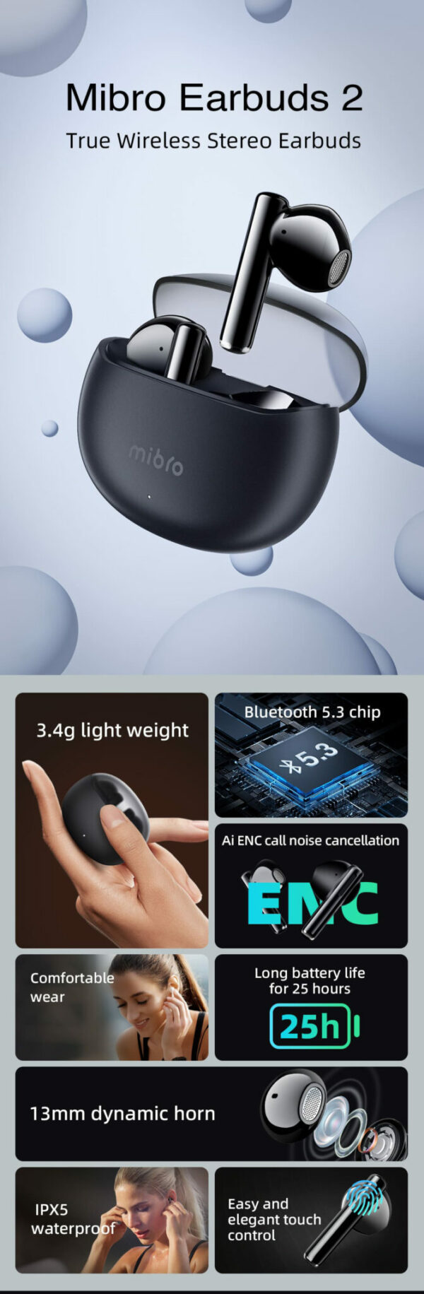 Mibro Earbuds 2 – Image 5