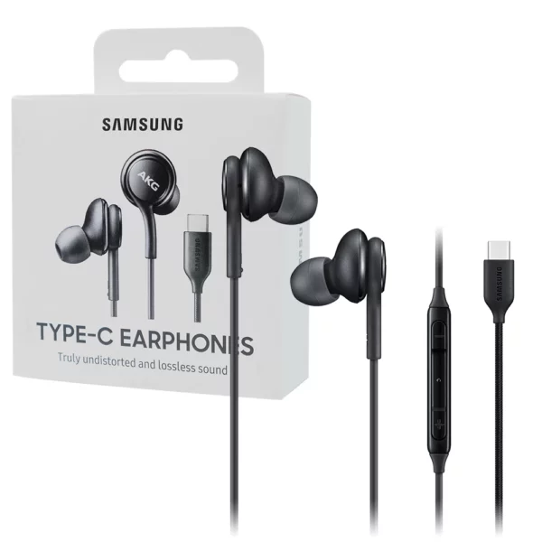 Ecouteurs avec Micro Type C Samsung AKG - Noir