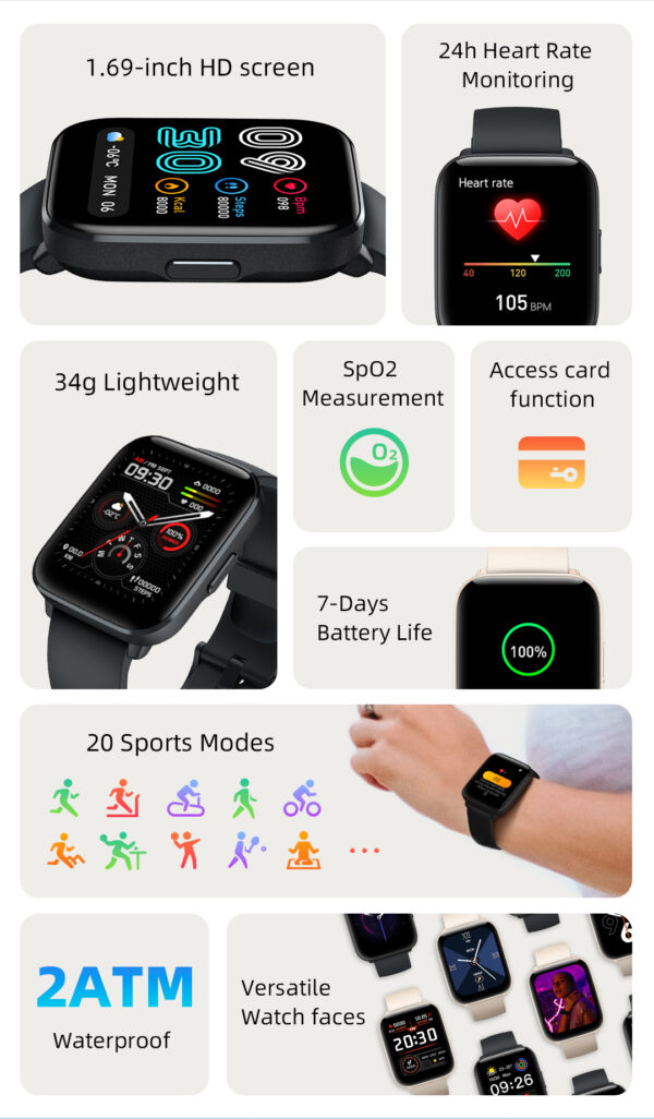 Smartwatch Mibro Watch C2 – Image 6