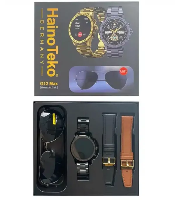 Pack Montre Connectée Haino Teko G12 Max - Gold & Noir – Image 5