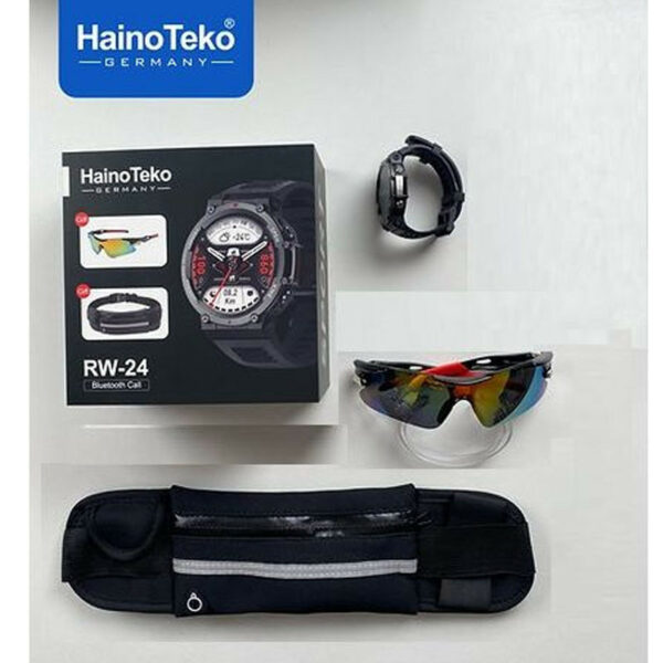 Pack Montre Connectée Haino Teko RW24 + Sacoche + Lunette De Sport – Image 4