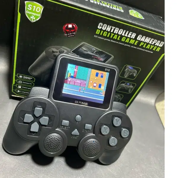 Console De Jeu Portable S10 Pour Enfants 520 Jeux Noir – Image 4