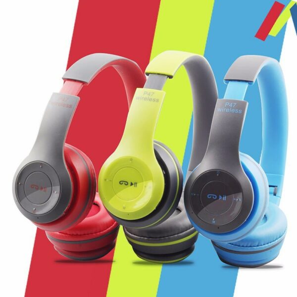 Casque Bluetooth sans Fil P47 – Image 2