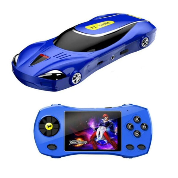 Mini Console De Jeux Portable FORMULA 1 Bleu – Image 3